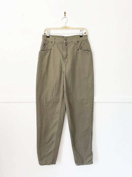 vintage 90s zena jeanswear double button high waist mom jeans - good market thrift store