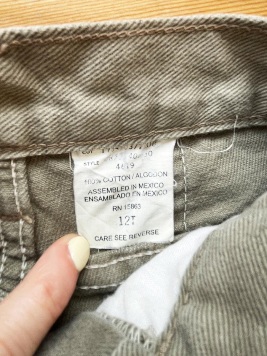 vintage 90s zena jeanswear double button high waist mom jeans - good market thrift store