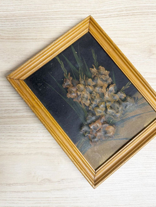 vintage ace art service 3d flower wall art | made in Canada - good market thrift store