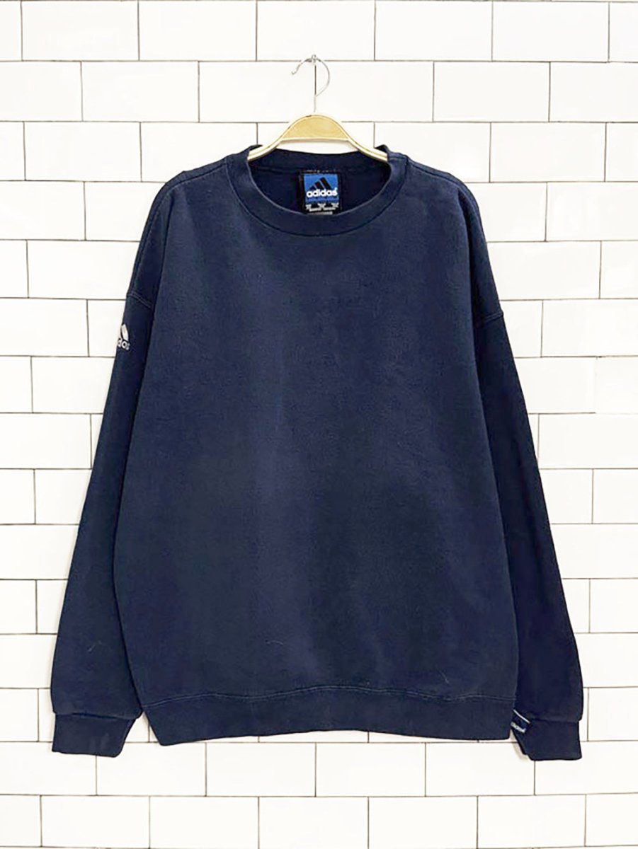 vintage adidas crewneck sweatshirt | made in USA - good market thrift store