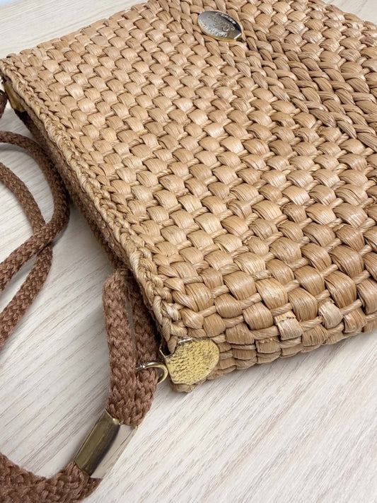 vintage alina creazioni woven basket shoulder bag | made in Italy - good market thrift store
