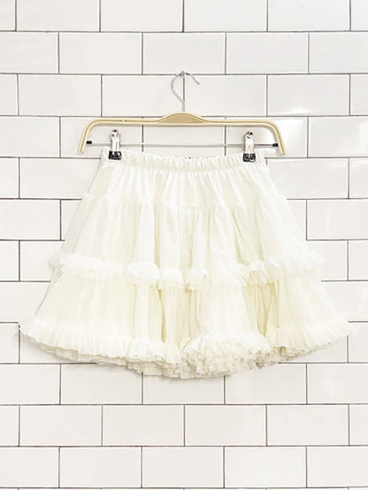vintage american apparel tulle ruffle mini skirt | petticoat | made in USA - good market thrift store
