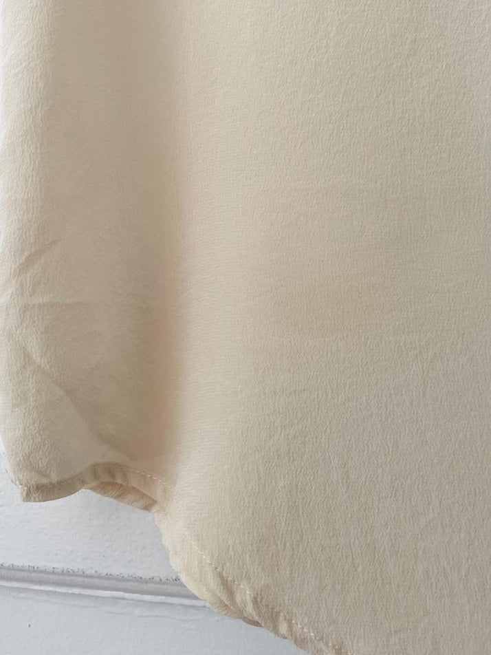 vintage angela tong 100% silk sleeveless top - good market thrift store