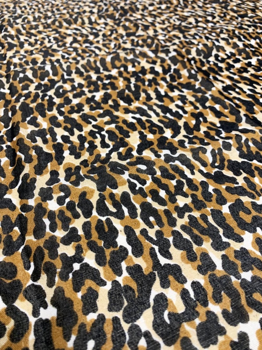 vintage animal print square scarf | made in italy - good market thrift store