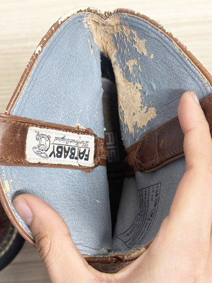 vintage ariat fatbaby leather western cowboy boots - good market thrift store