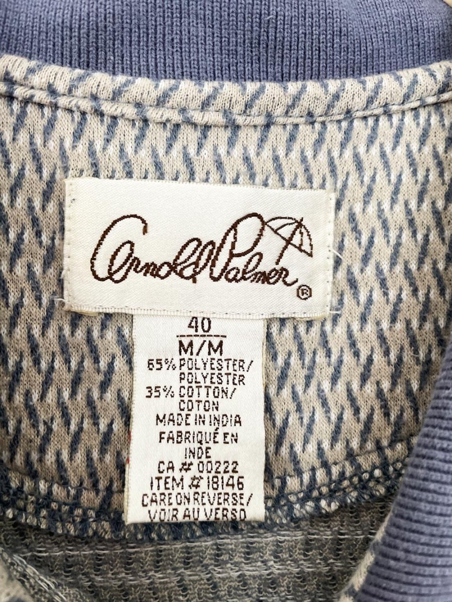 vintage arnold palmer knit polo shirt | made in India - good market thrift store