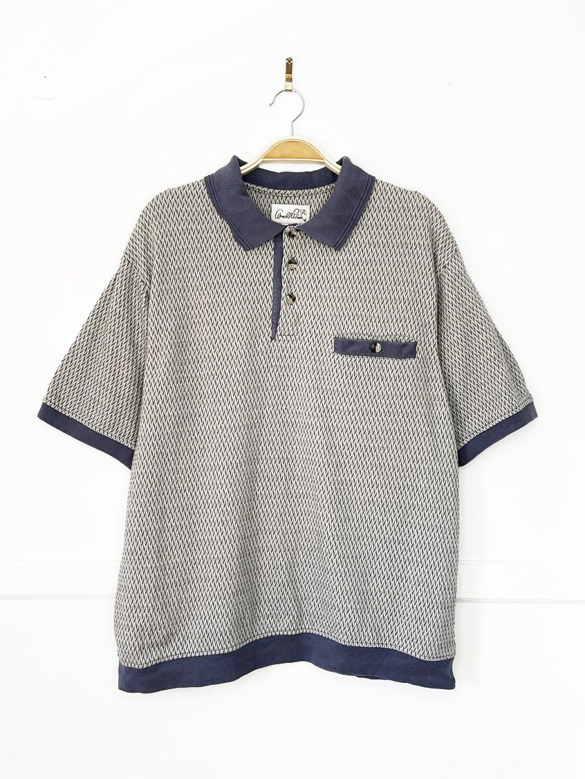vintage arnold palmer knit polo shirt | made in India - good market thrift store