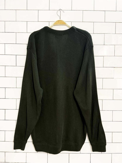 vintage arnold palmer minimal knit dad cardigan - good market thrift store