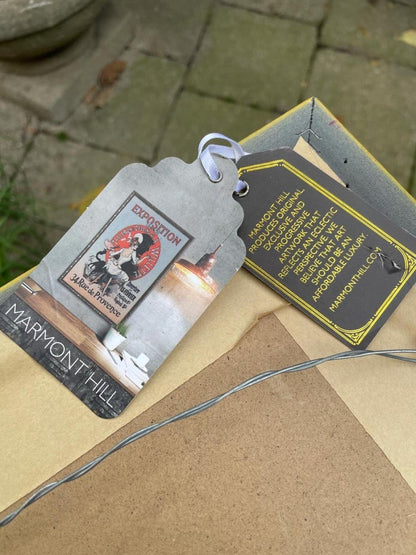 vintage belle epoque by cheret jules art exposition reprint | framed - good market thrift store