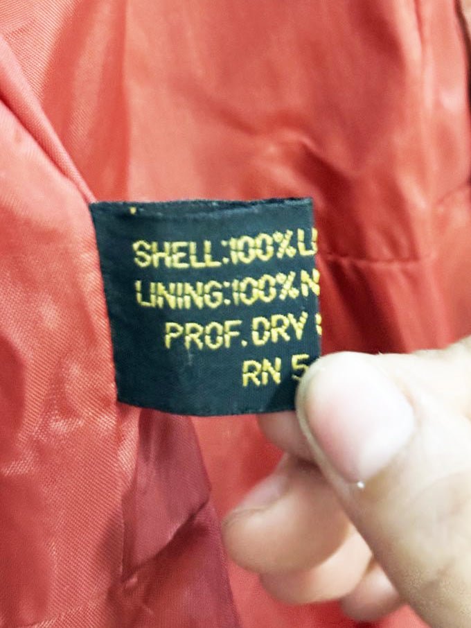 vintage belted leather trench coat - good market thrift store