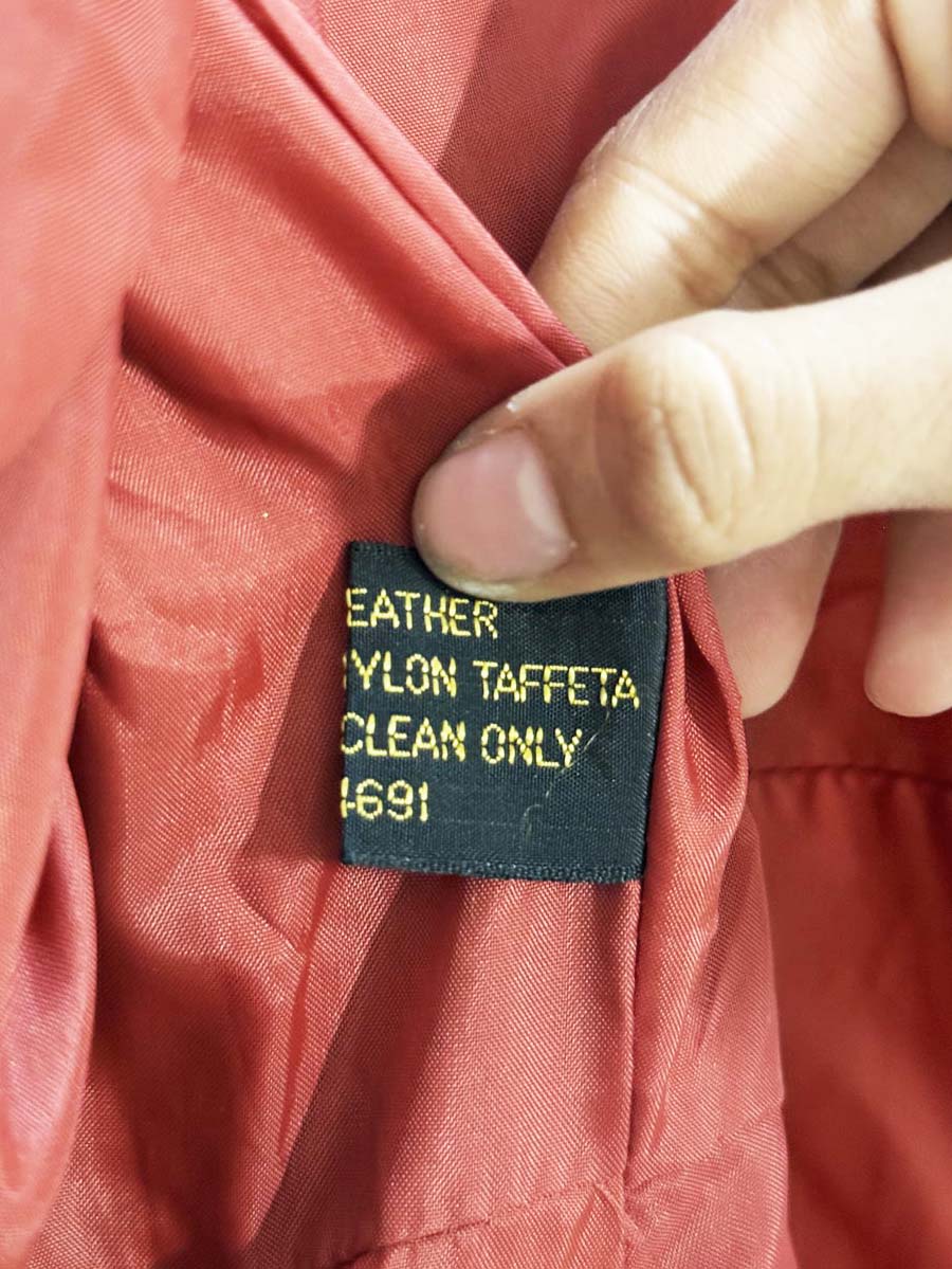 vintage belted leather trench coat - good market thrift store