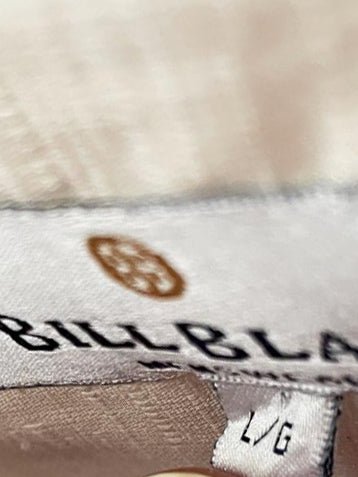 vintage bill blass 100% silk sailboat full button cabana shirt - good market thrift store