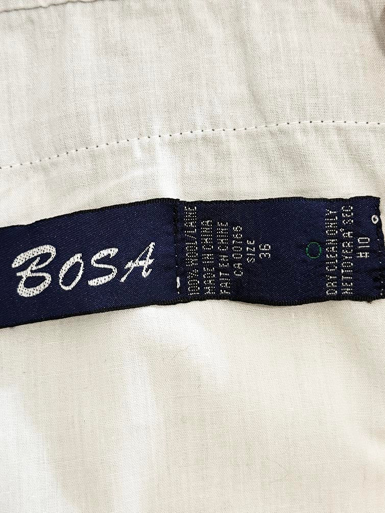 vintage bosa 100% wool pleated cuffed trousers - good market thrift store