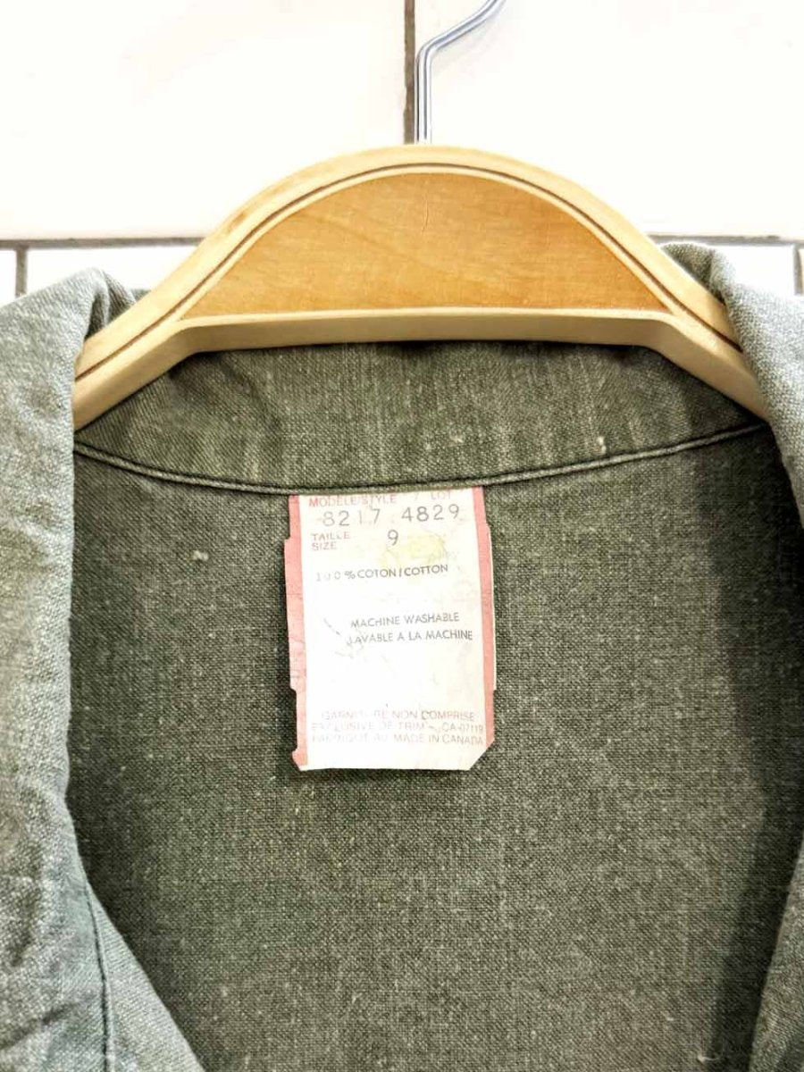 vintage boxy cotton utility zip vest - good market thrift store