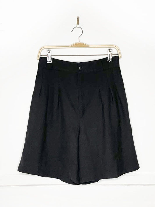 vintage briggs new york pleated high waist trouser shorts | made in usa - good market thrift store