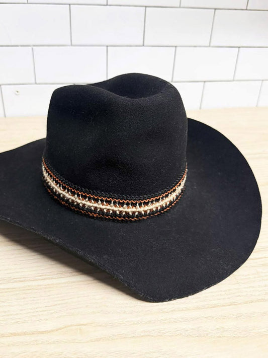 vintage bronco 100% wool cowboy hat | misto - felt - good market thrift store