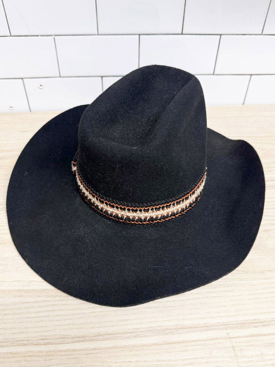 vintage bronco 100% wool cowboy hat | misto - felt - good market thrift store