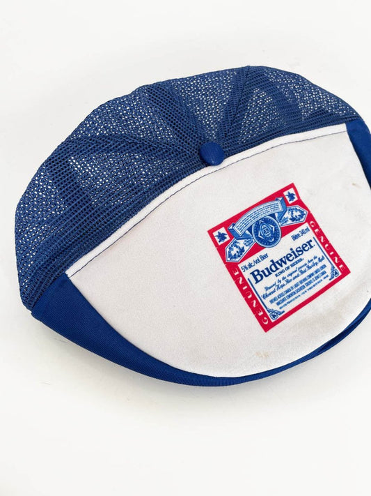 vintage budweiser flat cap | GT lanning - good market thrift store