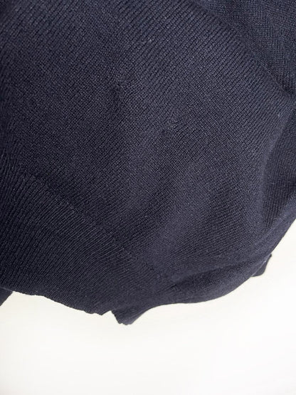 vintage burberrys 100% lambswool v - neck sweater - good market thrift store