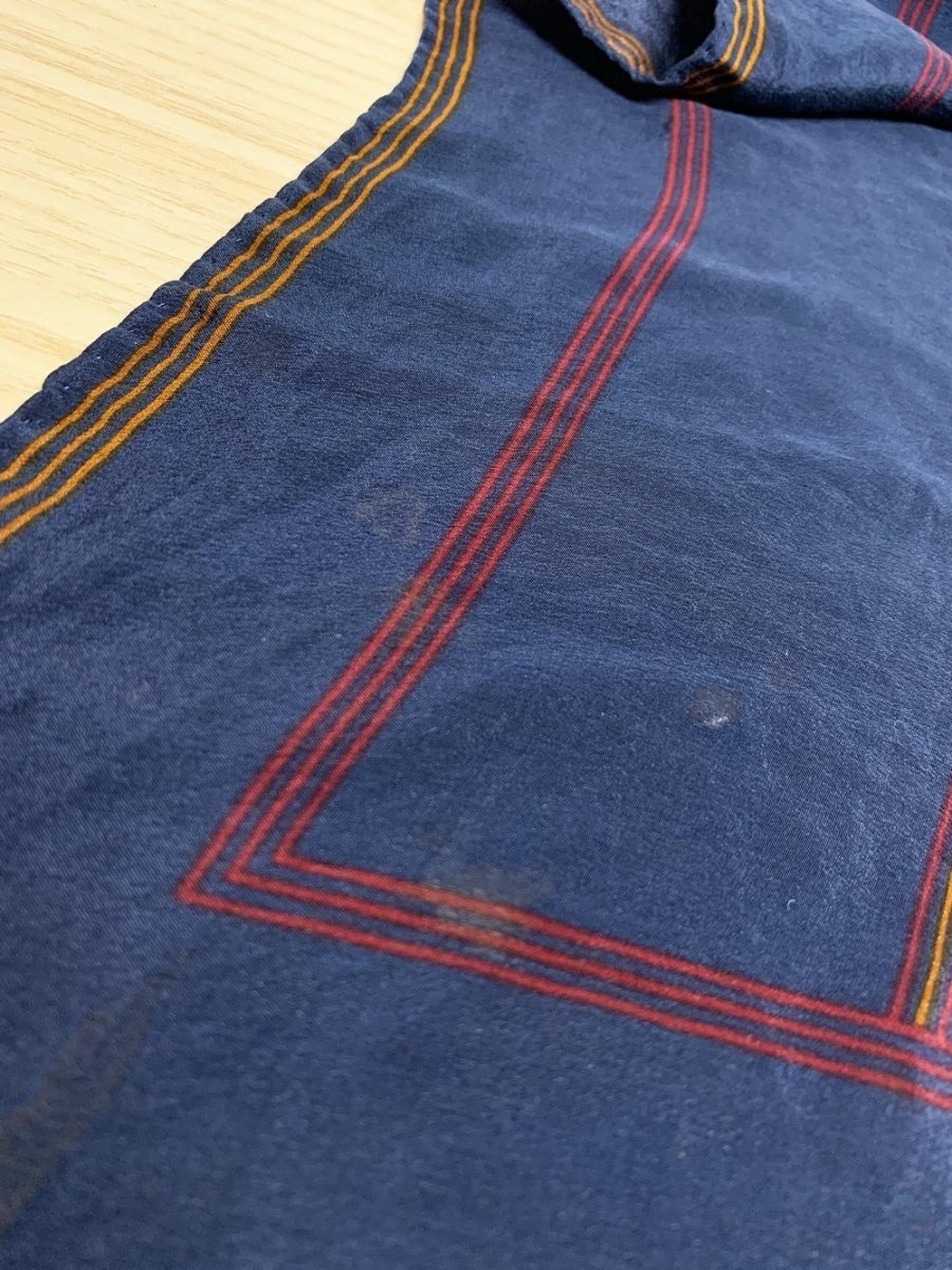 vintage calvin klein 100% silk square scarf - good market thrift store