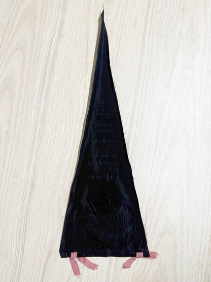 vintage canada field BC fabric pennant - good market thrift store