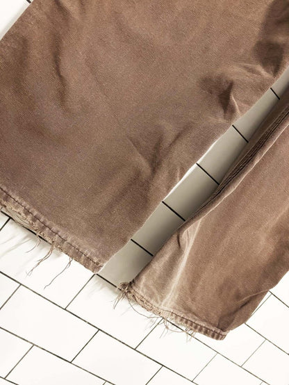 vintage carhartt canvas carpenter pants - good market thrift store