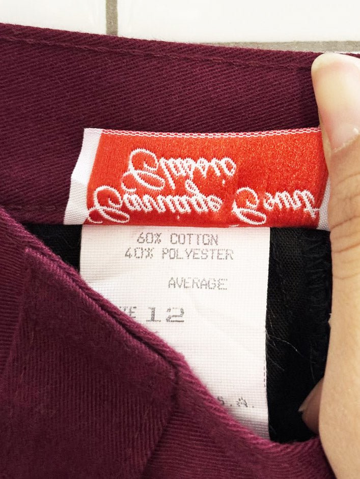 vintage carriage court classic high rise pleated trousers | made in USA - good market thrift store