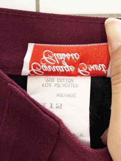 vintage carriage court classic high rise pleated trousers | made in USA - good market thrift store