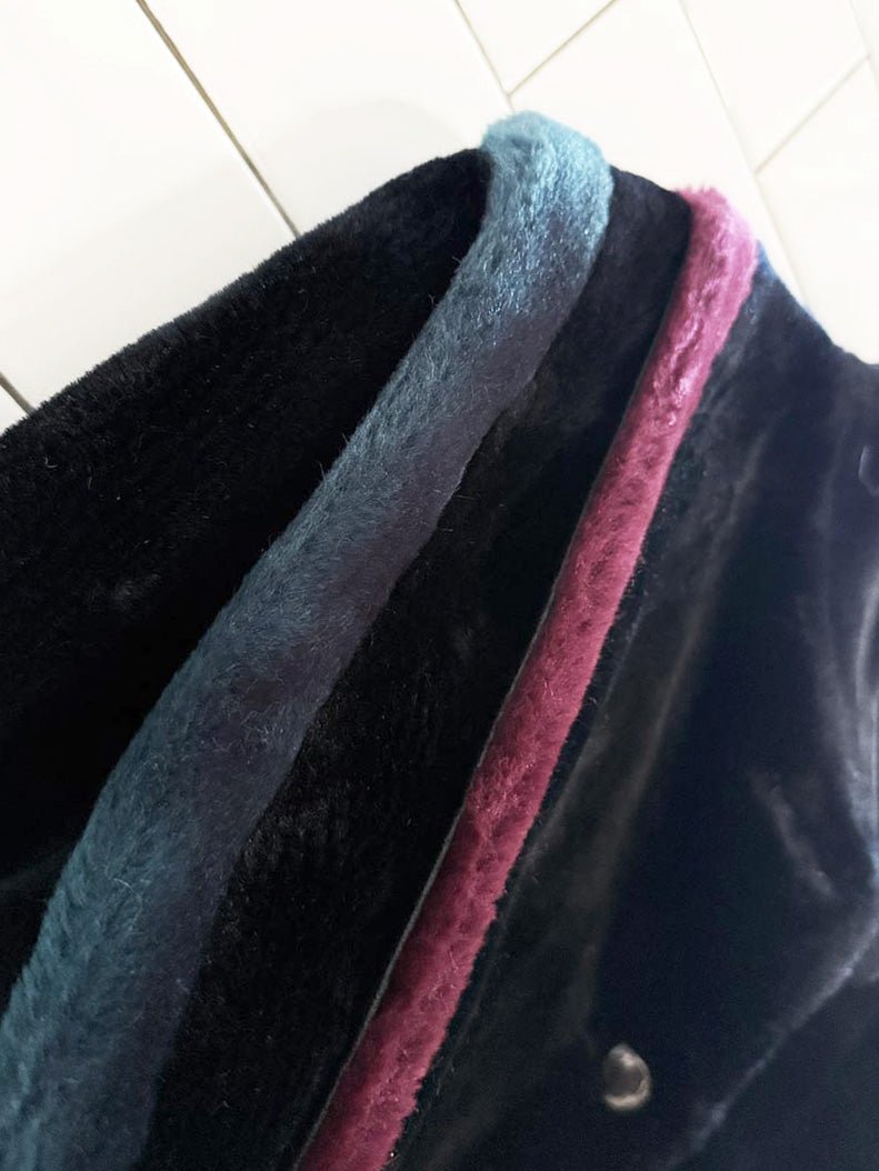 vintage casper faux fur bomber jacket | union made in USA - good market thrift store