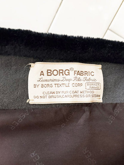 vintage casper faux fur bomber jacket | union made in USA - good market thrift store