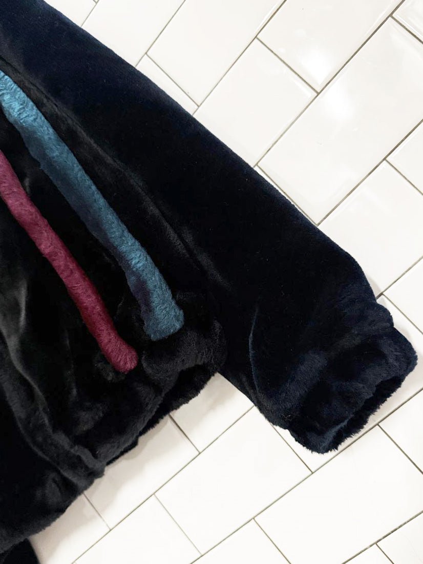 vintage casper faux fur bomber jacket | union made in USA - good market thrift store