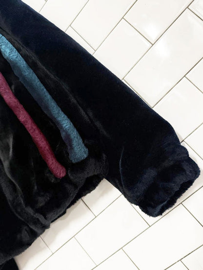 vintage casper faux fur bomber jacket | union made in USA - good market thrift store