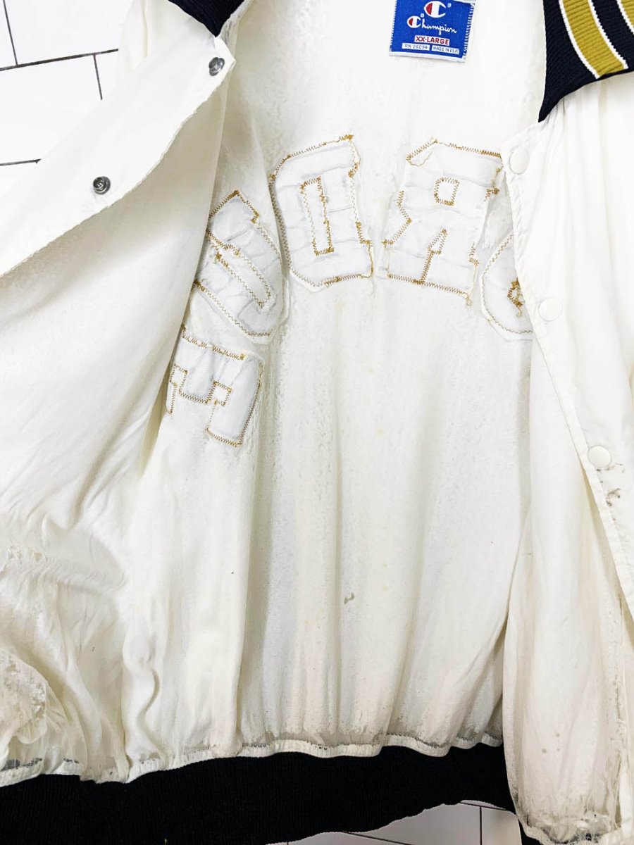 vintage champion letterman purdue sport jacket | made in usa - good market thrift store