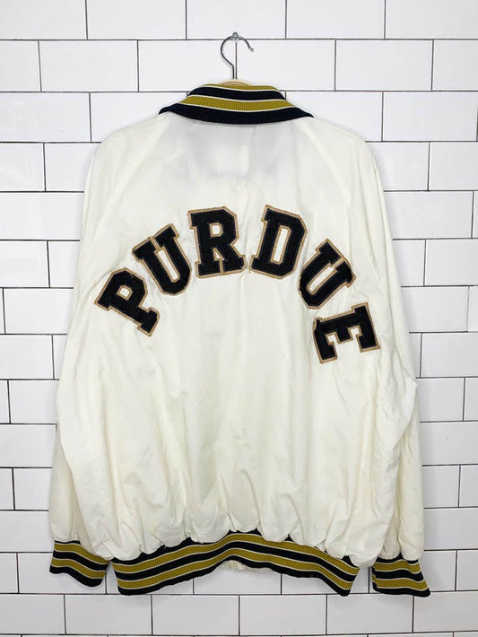 vintage champion letterman purdue sport jacket | made in usa - good market thrift store