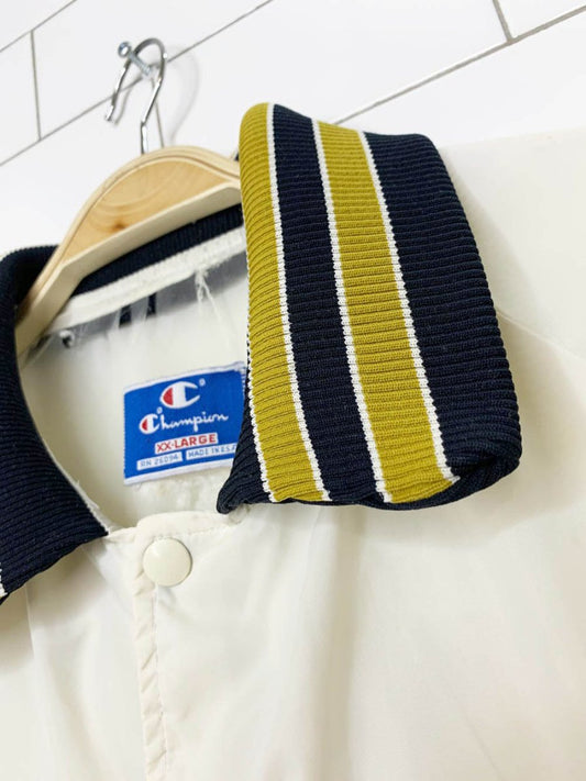 vintage champion letterman purdue sport jacket | made in usa - good market thrift store