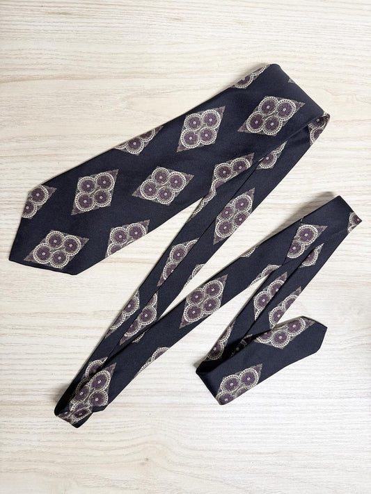 vintage chaps ralph lauren 100% italian silk tie - good market thrift store