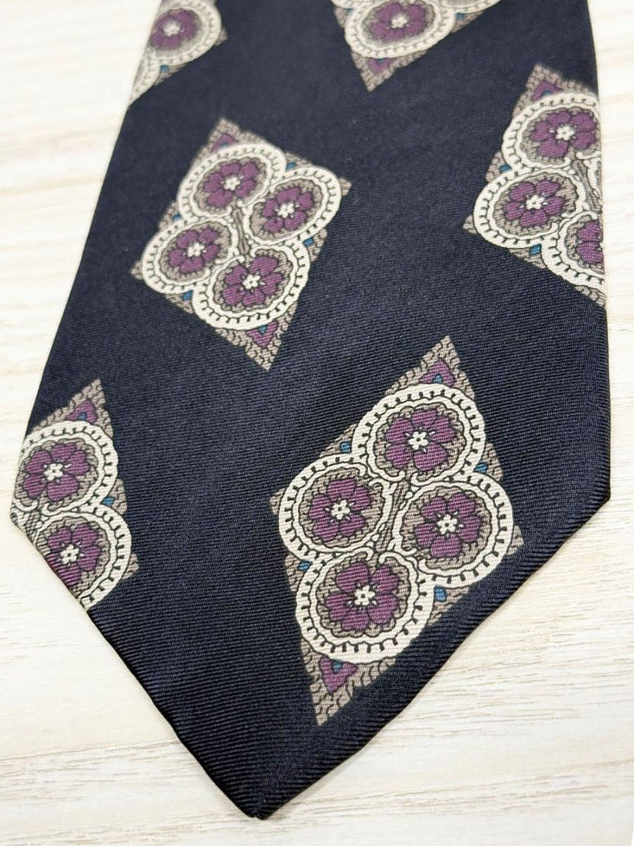 vintage chaps ralph lauren 100% italian silk tie - good market thrift store