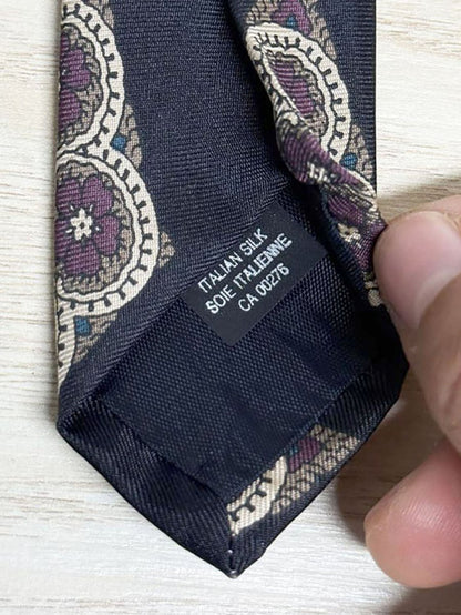 vintage chaps ralph lauren 100% italian silk tie - good market thrift store