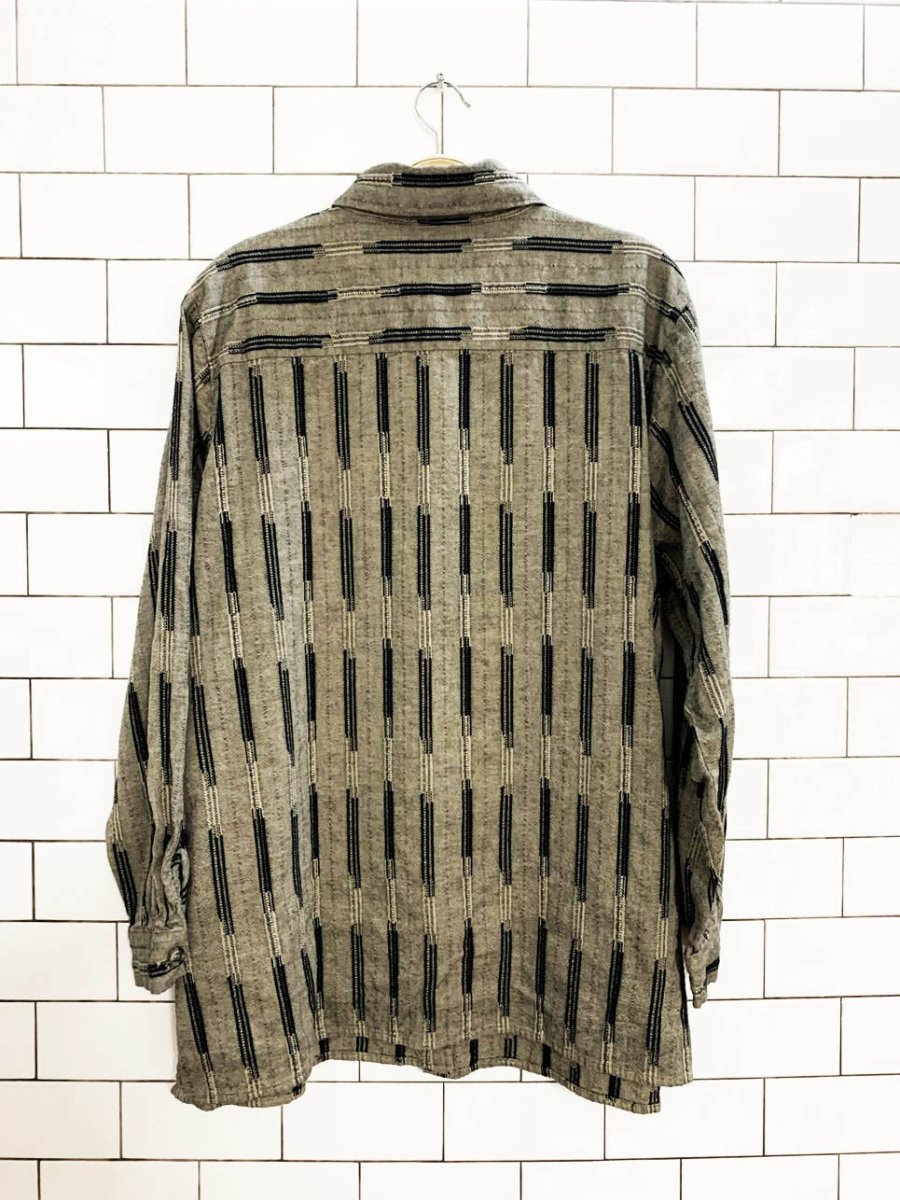 vintage coldwater creek woven full button shirt - good market thrift store