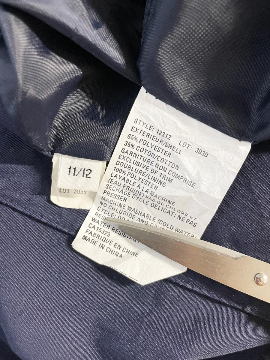 vintage collection elegante pleated cape-back double breasted trench coat - good market thrift store