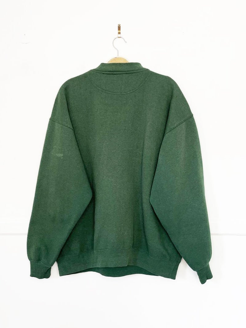 vintage college concepts notre dame spell out university sweatshirt - good market thrift store