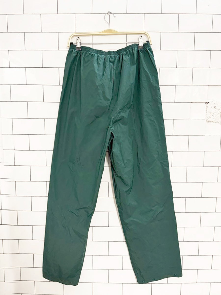 vintage columbia waterproof jacket and pants set | rain suit - good market thrift store