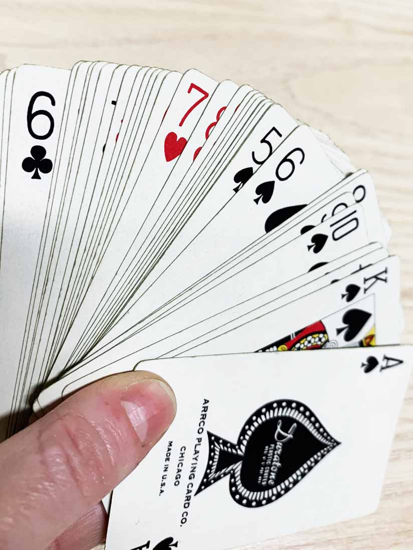 vintage congress playing cards set x2 | cel - u - tone finish - good market thrift store