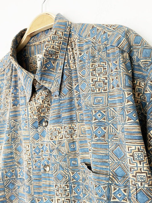 vintage cooke street hawaiian full button resort shirt | made in USA - good market thrift store