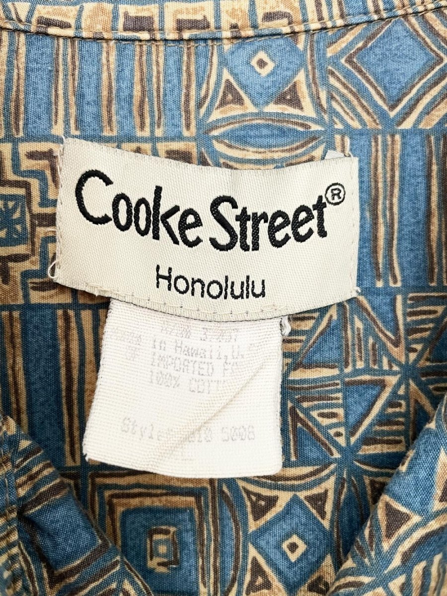 vintage cooke street hawaiian full button resort shirt | made in USA - good market thrift store