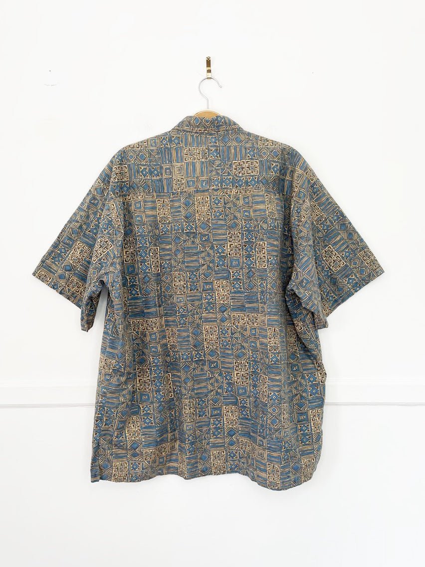 vintage cooke street hawaiian full button resort shirt | made in USA - good market thrift store