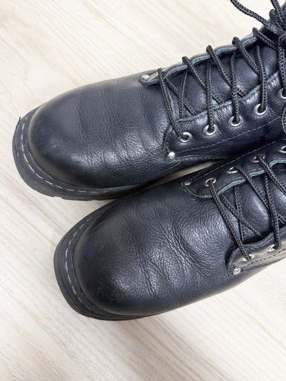 vintage cougar leather waterproof lace up hiker boots - good market thrift store