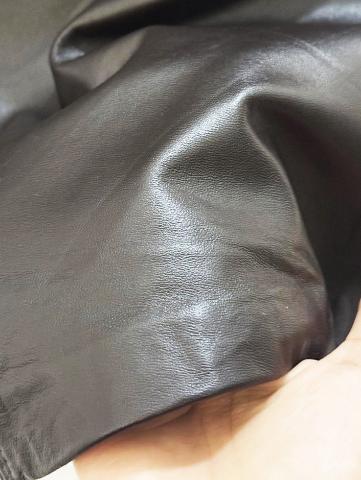 vintage croft & barrow lambskin leather mini skirt - good market thrift store