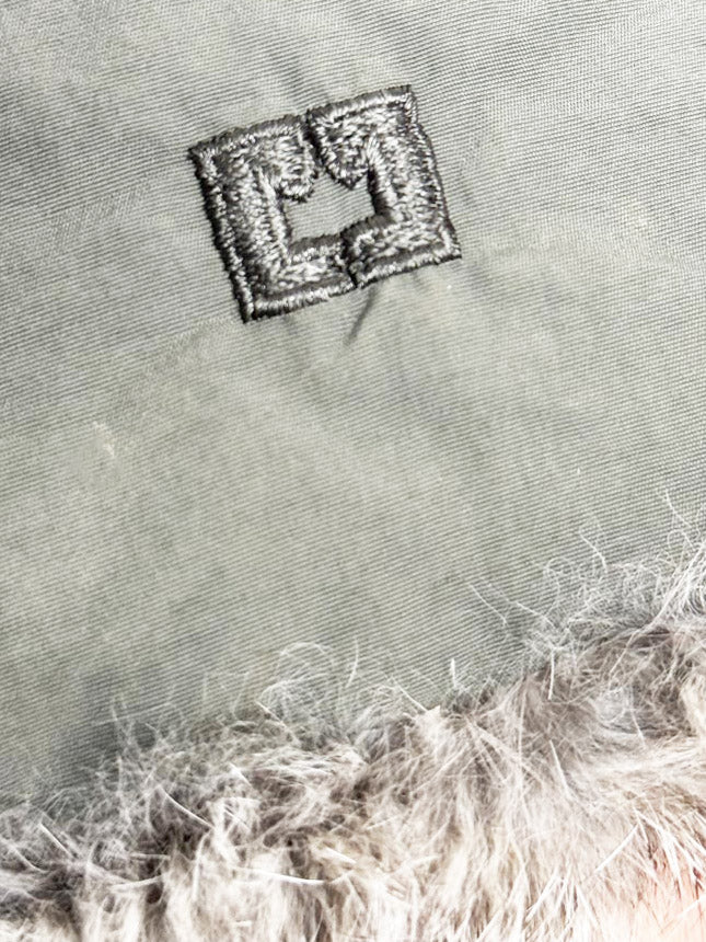 vintage crown cap rabbit fur trapper hat - good market thrift store