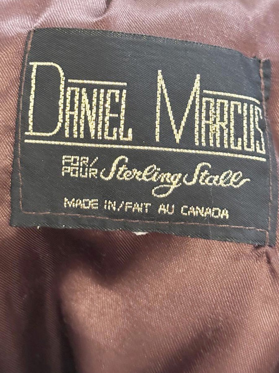 vintage daniel marcus butter leather pleated pants | sterling stall | made in Canada - good market thrift store